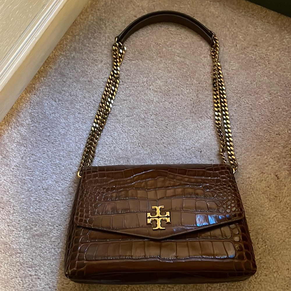 Brown Tory Burch bag